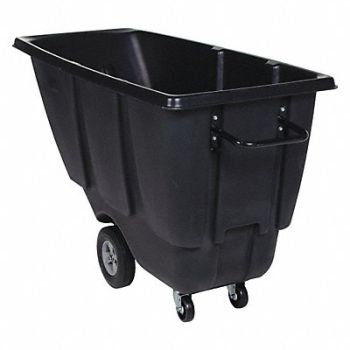 VESTIL LD Tilt Truck 1/2 cu.yd. Black, 44RW93