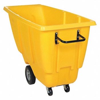 VESTIL LD Tilt Truck 1/2 cu.yd. Yellow, 44RW96