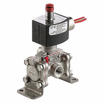 REDHAT Solenoid Valve SS NC Air Inert Gas 3/8, 44U333