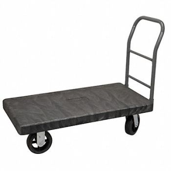 AKRO-MILS Platform Truck 24x48 1 Crossbar Handle, 44U434