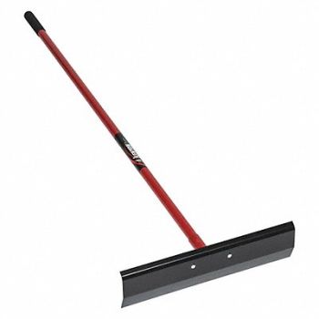 SEYMOUR MIDWEST KENYON Backfill Rake 60 Red Aluminum Handle, 44VM96