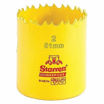 STARRETT Bi-Metal Deep Cut Hole Saw 2 51mm, 44WD32