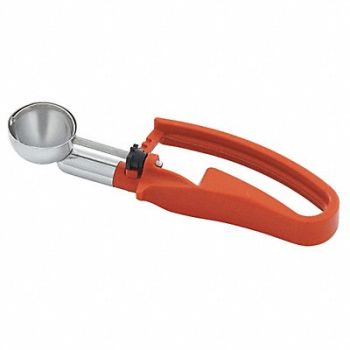 VOLLRATH Squeeze Disher 0.65 oz SS Terracotta, 44X031