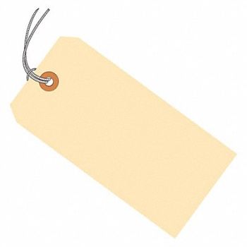 PARTNERS BRAND StrungShpngTag 13Pt 5-1/4 x2-5/8 PK1000, 44YD83