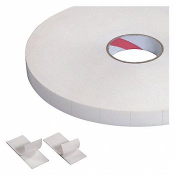 TAPE LOGIC Two Side Foam Square 1 x3 1/32 PK216, 44YL45