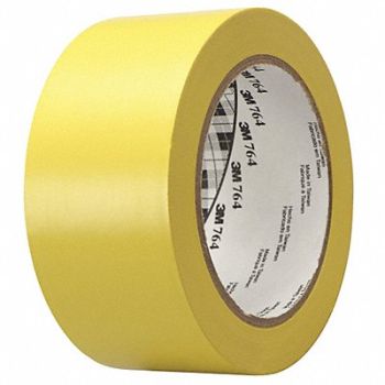 3M Vinyl Tape 764 2 x36yd Yllw PK6, 44YR45