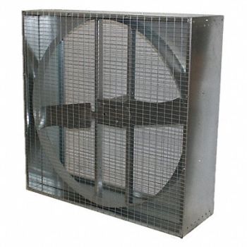 DAYTON Agr ExhFn 48In Bl Galv Steel 230/460V, 44YU15