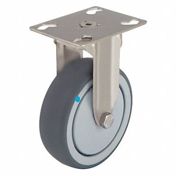 GRAINGER APPROVED Standard Plate Caster Rigid 240 lb., 44YU69