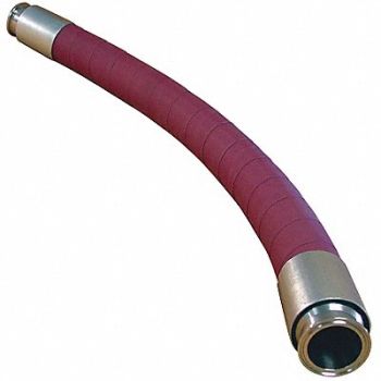 NOVAFLEX Food Hose 3 ID x 15 ft Burgundy, 55AR82