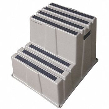 GRAINGER APPROVED J2237 Step Stand Number of Steps 2, 44ZJ56