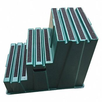 GRAINGER APPROVED J2238 Step Stand Number of Steps 3, 44ZJ57