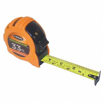 KESON Tape Measure 33 ft Orange Color, 44ZK04