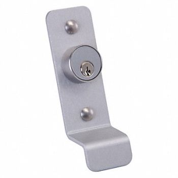 DETEX Exit Trim Value Series Pull Silver, 44ZU94
