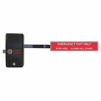DETEX Rim Exit Device with Alarm Fire Rated, 44ZV03
