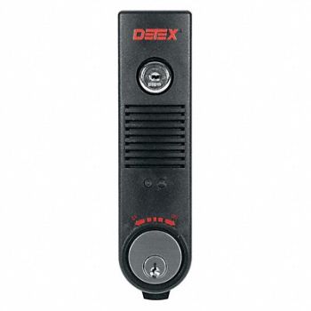 DETEX Exit Door Alarm 9V Battery Mortise 100dB, 44ZV17