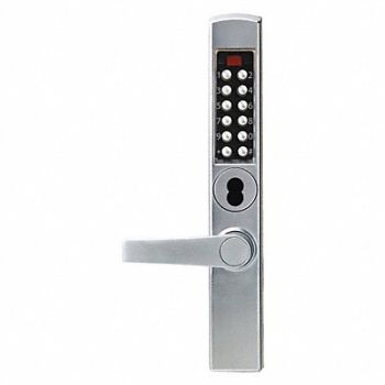 KABA E-PLEX Electronic Locks Narrow Stile 1-3/4 in.W, 44ZY58