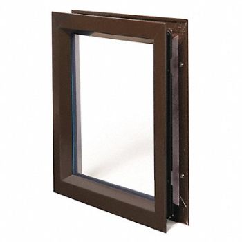 NATIONAL GUARD Lite Kit with Glass 6inx27in Dark Bronze, 45AE32
