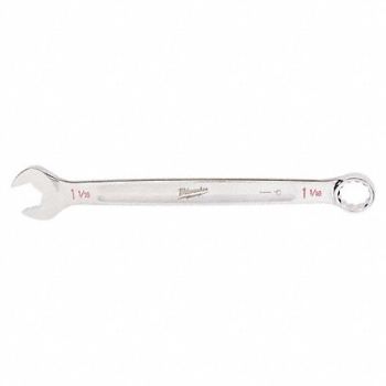 MILWAUKEE Combination Wrench SAE Head Size 1 1/16, 801AE8