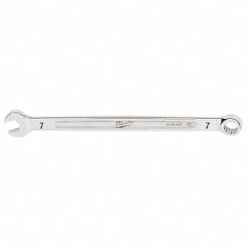 MILWAUKEE Combination Wrench Metric Head Size 7mm, 801AF4