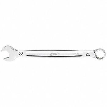 MILWAUKEE Combination Wrench Metric Head Size 23mm, 801AF5