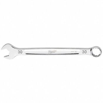 MILWAUKEE Combination Wrench Metric Head Size 30mm, 801AG2