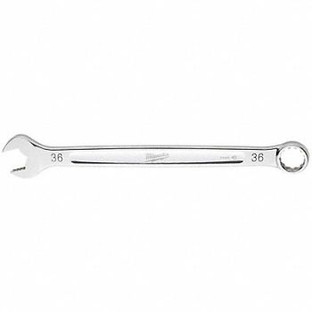 MILWAUKEE Combination Wrench Metric Head Size 36mm, 801AG4