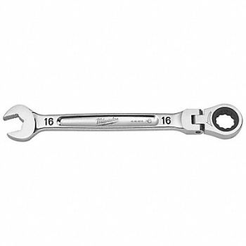 MILWAUKEE Combination Wrench Chrome 217 7/8 mm L, 798HK5