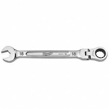 MILWAUKEE Combination Wrench Chrome 242 1/2 mm L, 798HK7