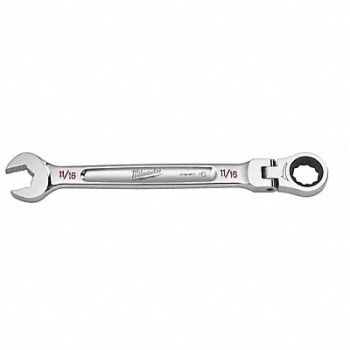 MILWAUKEE Combination Wrench Chrome 1 1/2 L, 798HM1