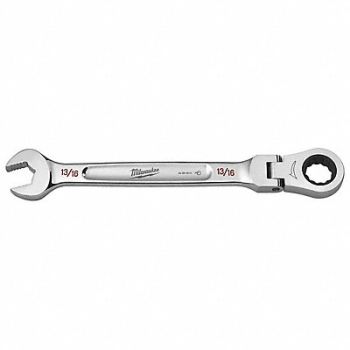 MILWAUKEE Combination Wrench Chrome 1 3/4 L, 798HM3