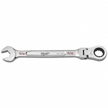 MILWAUKEE Combination Wrench Chrome 2 L, 798HM5