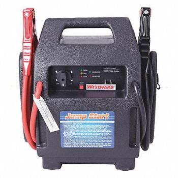 WESTWARD Battery Jump Starter 12/24V 44Ah, 450G83
