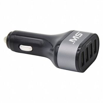 MOBILESPEC Power Adapter Auto Travel 12VDC 10A, 450X45