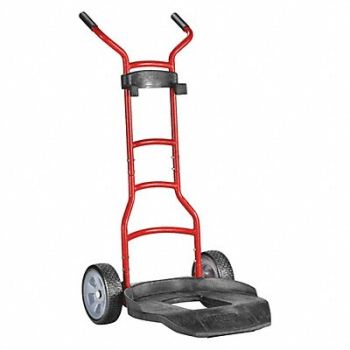 RUBBERMAID COMMERCIAL PRODUCTS Container Dolly 1 Max Container Red, 450Y38