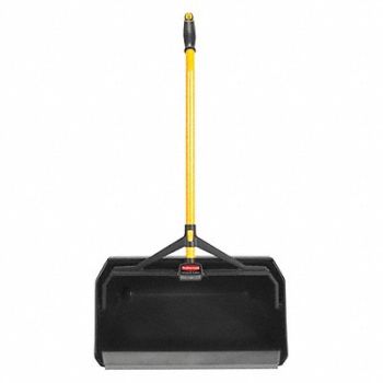 RUBBERMAID COMMERCIAL PRODUCTS Handheld Dust Pan Yellow, 450Y50