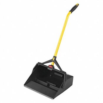 RUBBERMAID COMMERCIAL PRODUCTS Handheld Dust Pan Yellow, 450Y63
