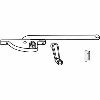 GRAINGER APPROVED Window Operator Hand Casement 12-1/2 L, 451H84