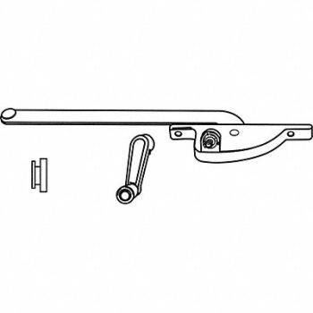 GRAINGER APPROVED Window Operator Hand Casement 12-1/2 L, 451H85