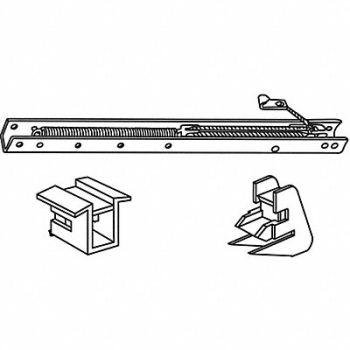 GRAINGER APPROVED Sash Balance Window Channel 24 L, 451H93