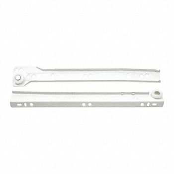 GRAINGER APPROVED Drawer Slide 22 L Steel Plated PR2, 451J95