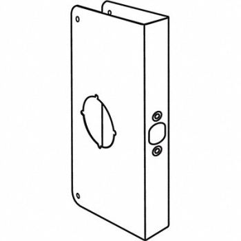 GRAINGER APPROVED Cover Plate Plated 2-3/8 Outside Dia, 451K35