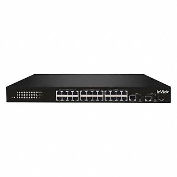 ULTRA PoE Switch 24 Camera Inputs Metal, 451W40