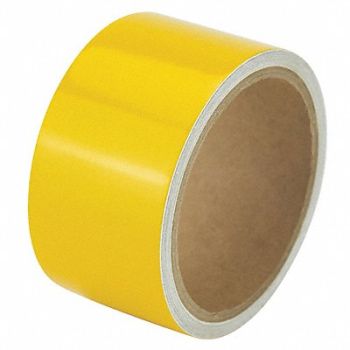 GRAINGER APPROVED K3880 Floor Tape Yellow 2 inx15 ft Roll, 452A84