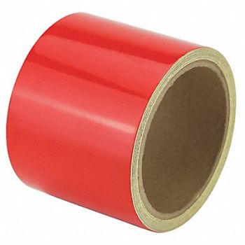 GRAINGER APPROVED K3881 Floor Tape Red 3 inx15 ft Roll, 452A90
