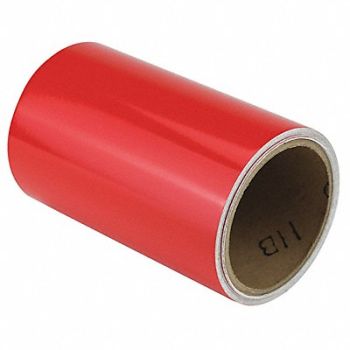 GRAINGER APPROVED K3885 Floor Tape Red 6 inx15 ft Roll, 452A91