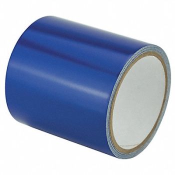 GRAINGER APPROVED Floor Tape Blue 4 inx15 ft Roll, 452A95