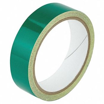 GRAINGER APPROVED Floor Tape Green 1 inx15 ft Roll, 452A97