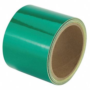 GRAINGER APPROVED Floor Tape Green 3 inx15 ft Roll, 452A98