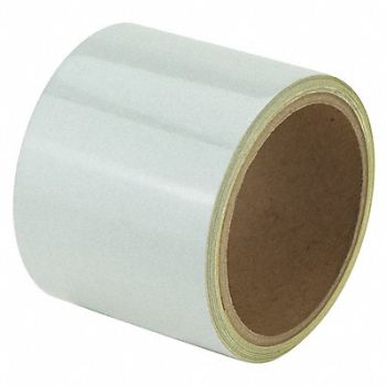 GRAINGER APPROVED K3881 Floor Tape White 3 inx15 ft Roll, 452C02