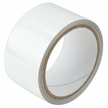 GRAINGER APPROVED Floor Tape White 3 inx15 ft Roll, 452C07